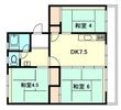熊本市中央区神水1丁目の間取図