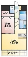 グランパーク渡鹿の間取図