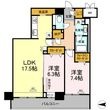 熊本市中央区九品寺2丁目の間取図