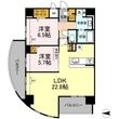 熊本市中央区九品寺2丁目の間取図