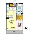 熊本市東区月出２丁目の間取図