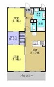 熊本市東区東京塚町の間取図