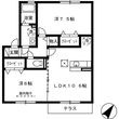 合志市幾久富の間取図