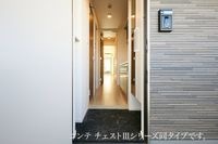 落ち着いた玄関です