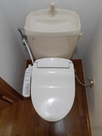 落ち着いたトイレです