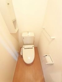 トイレもきれいです