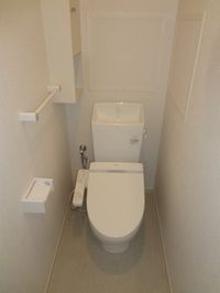 トイレもきれいです