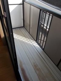 落ち着いた時間を過ごせるバルコニーです