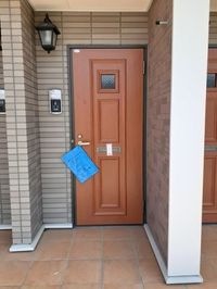 落ち着いたエントランスです