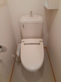 シンプルで使いやすいトイレです