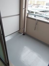 陽当たり良好なバルコニーです