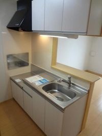 コンパクトなキッチンで掃除もラクラク