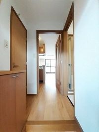 シンプルで使いやすい玄関です
