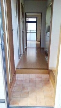ゆったりとした玄関です