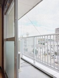 陽当たり良好なバルコニーです