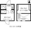 ティ・アーモ コンチェルトの間取図