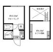 豊島区千早2丁目の間取図