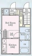 Reve渋谷本町の間取図