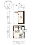 プログレッソ中野の間取図