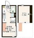 Studio24の間取図