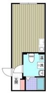 COCOFLAT新江古田の間取図