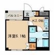 ラフィネ森下の間取図
