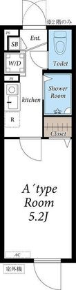 リブリ・NSの間取図