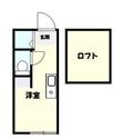 ルームズ中野Aの間取図