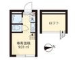 フィリップ東中野の間取図