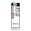 Luxe緑橋の間取図