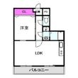 リアン中央の間取図