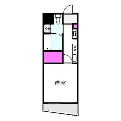 拡大写真:PARK HILLS 都島 Noble 6階601の間取り