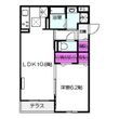 グランドール清水の間取図