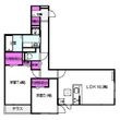 グランドール清水の間取図