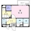 クラールブリーゼの間取図