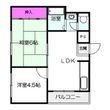 フリーディオ中宮の間取図