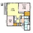 D-ROOMすずかけの間取図