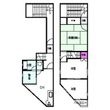 K-WEST館の間取図