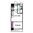 La　CASA京橋の間取図
