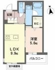 シャーメゾングランベアーの間取図