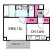 マンション桜の間取図