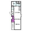 クリエオーレ中宮の間取図