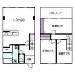 伏尾台2丁目テラスハウスの間取図
