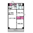 レジデンシア都島アイラの間取図