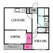 EIJU蒲生4丁目の間取図