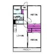 エレガンス川上の間取図