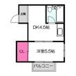 マンショングランシャトーの間取図