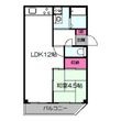 杉本ビルの間取図