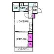 フォレストクリエオーレ諸口の間取図