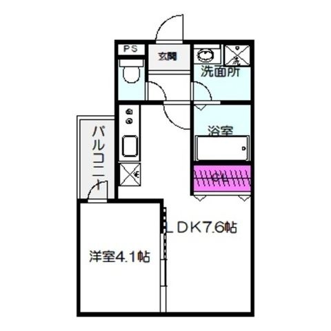 拡大写真:アート城北駅前 3階304の間取り